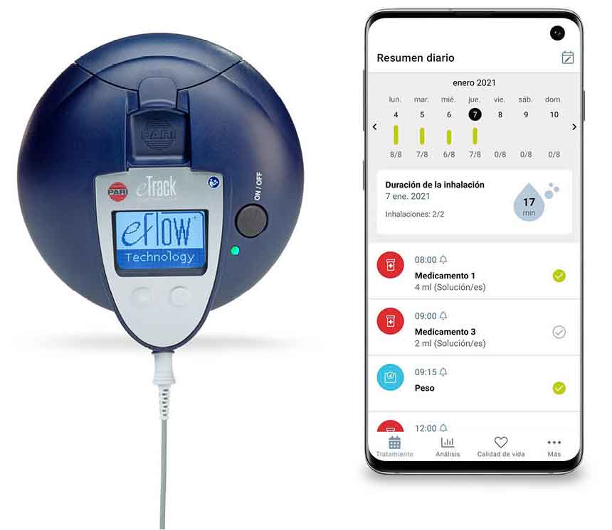 eTrack Controller más la aplicación PARI Connect eTrack Controller más la aplicación PARI Connect. Tu sistema PARI Connect